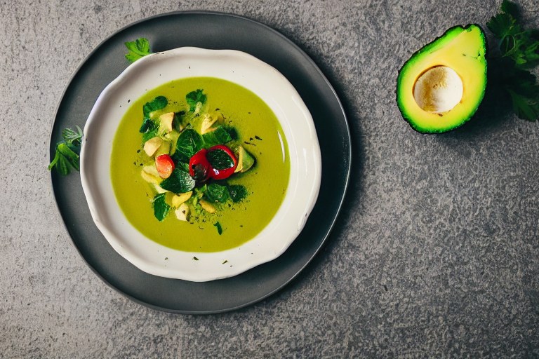 Avocadosuppe