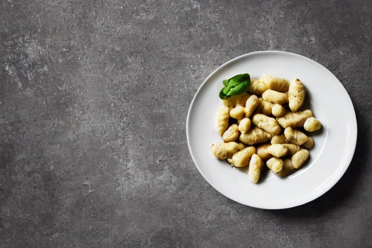 Gnocchi mit Lauch und Schinken