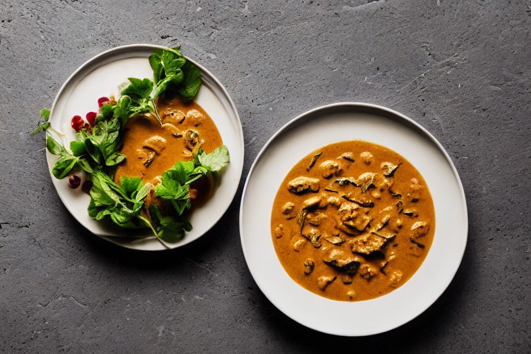 Hähnchen-Curry mit Bohnen