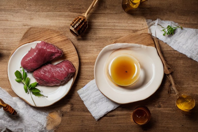 Lammfleisch -Es ist wie Honig-