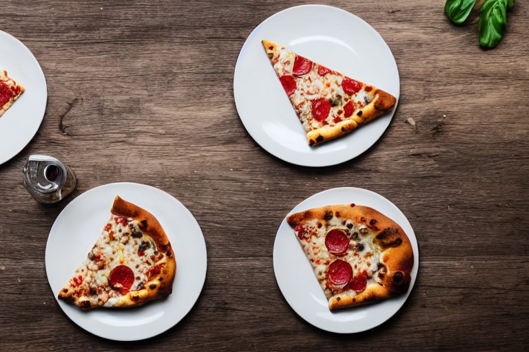 Pizza mit Rukola