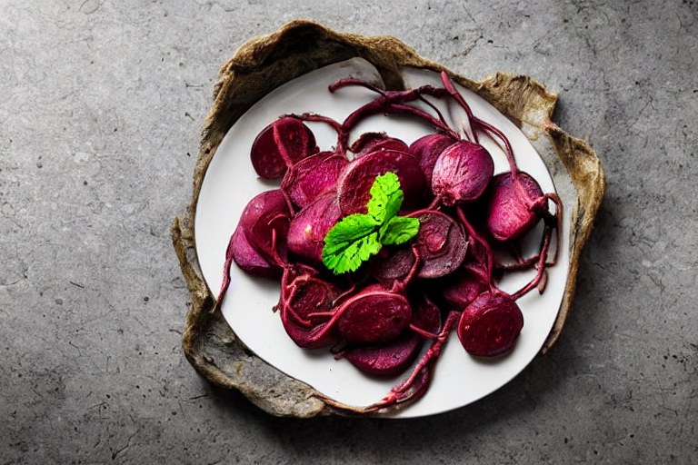Rote Beete mit Kokosnuss