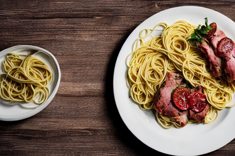 Saltimbocca mit Salbeispaghetti
