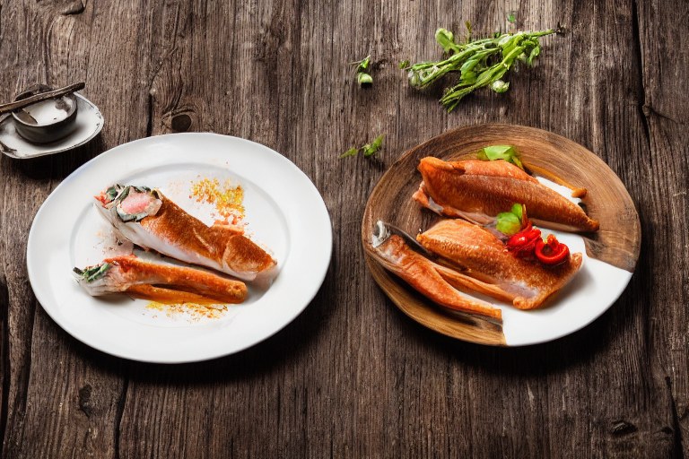 Spanische Fischplatte