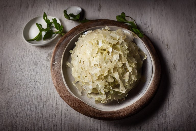 Zanderfilet auf Sauerkraut